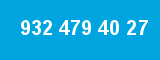 932 479 40 27